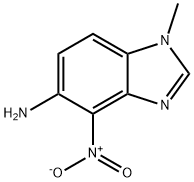 Benzimidazole, 5-amino-1-methyl-4-nitro- (8CI)