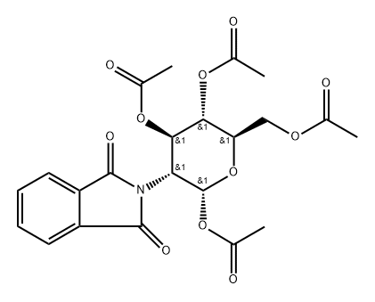 1,3,4,6-四-O-乙酰基-2-脱氧-2-邻苯二甲酰亚胺-Α-D-吡喃葡萄糖