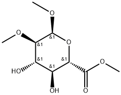 Methyl 2-O-methyl-α-D-glucopyranosiduronic acid methyl ester