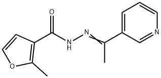 2-methyl-N'-[(1Z)-1-(pyridin-3-yl)ethylidene]furan-3-carbohydrazide