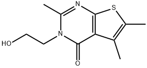 3-(2-hydroxyethyl)-2,5,6-trimethylthieno[2,3-d]pyrimidin-4(3H)-one