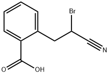 2-(2-bromo-2-cyanoethyl)benzoic acid