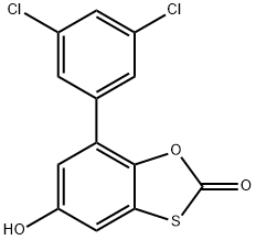 7-(3,5-二氯苯基)-5-羟基-2H-1,3-苯并氧硫醇-2-酮