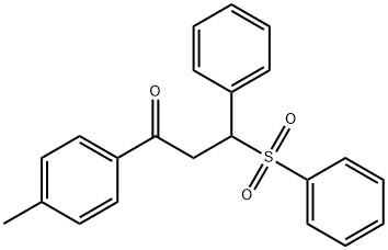 3-phenyl-3-(phenylsulfonyl)-1-(p-tolyl)propan-1-one