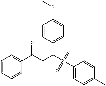 3-(4-methoxyphenyl)-1-phenyl-3-tosylpropan-1-one