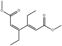 (2E,4Z)-3,4-Diethyl-2,4-hexadienedioic acid dimethyl ester