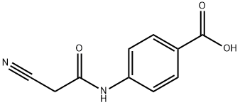 Benzoic acid, 4-[(cyanoacetyl)amino]- (9CI)