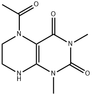 Lumazine,  5-acetyl-5,6,7,8-tetrahydro-1,3-dimethyl-  (8CI)
