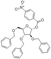 2,3,5-三-O-苯基-1-O-(4-硝基苯甲酰)-D-阿拉伯呋喃糖