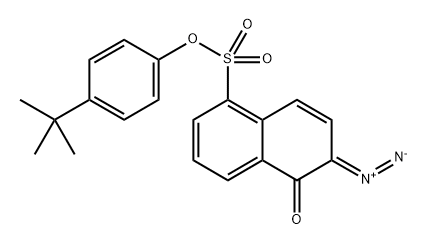 4-(tert-butyl)phenyl 6-diazo-5,6-dihydro-5-oxonaphthalene-1-sulphonate