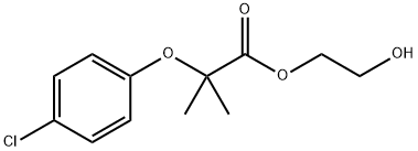 丙酸 2-(4-氯苯氧基)-2-甲基-,2-羟基乙酯