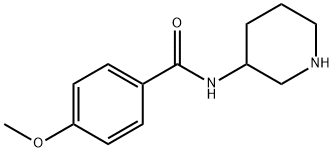 4-methoxy-N-(piperidin-3-yl)benzamide