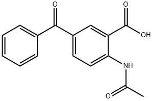 2-(Acetylamino)-5-benzoylbenzoic acid