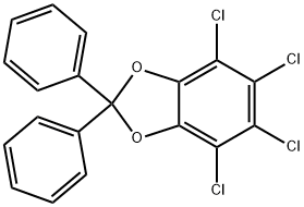 4,5,6,7-Tetrachloro-2,2-diphenyl-1,3-benzodioxole
