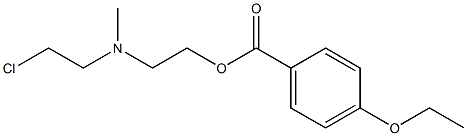 2-((2-chloroethyl)methylamino)ethyl-4-ethoxybenzoate