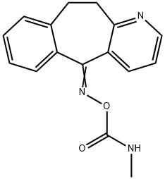 10,11-Dihydro-5-[[(methylcarbamoyl)oxy]imino]-5H-benzo[4,5]cyclohepta[1,2-b]pyridine
