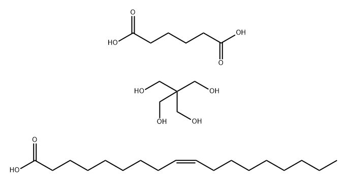 己二酸、2,2-双(羟甲基)-1,3-丙二醇、顺十八碳烯-9-酸的聚合物