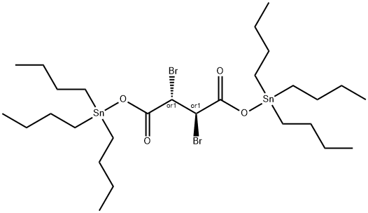 (R*,S*)-8,9-dibromo-5,5,12,12-tetrabutyl-7,10-dioxo-6,11-dioxa-5,12-distannahexadecane