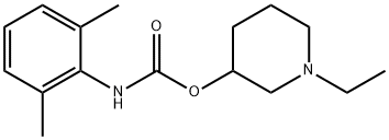N-(2,6-Dimethylphenyl)carbamic acid 1-ethyl-3-piperidinyl ester