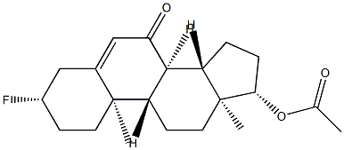 17β-(Acetyloxy)-3β-fluoroandrost-5-en-7-one