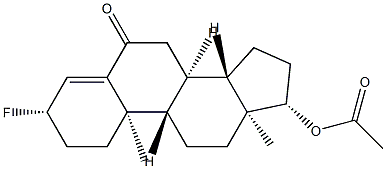 17β-(Acetyloxy)-3β-fluoroandrost-4-en-6-one