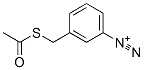 3-(acetylsulfanylmethyl)benzenediazonium