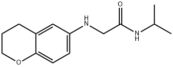 2-[(6-Chromanyl)amino]-N-(isopropyl)acetamide