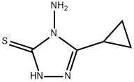 4-氨基-5-环丙基-2H-1,2,4-三唑-3-硫酮