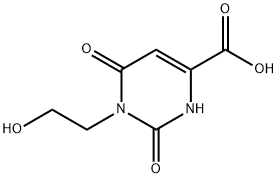 1,2,3,6-tetrahydro-1-(2-hydroxyethyl)-2,6-dioxopyrimidine-4-carboxylic acid