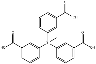 苯甲酸,3,3',3'-(甲基硅基)三-(8CI)