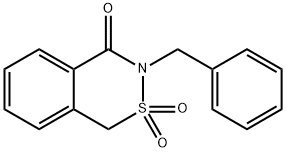 8-benzyl-9,9-dioxo-9$l^{6}-thia-8-azabicyclo[4.4.0]deca-1,3,5-trien-7- one