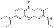 7-(diethylamino)-3-(ethylamino)-2-methylphenoxazin-5-ium chloride