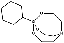 1-Cyclohexyl-2,8,9-trioxa-5-aza-1-silabicyclo[3.3.3]undecane
