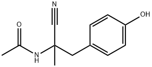 N-[1-CYANO-2-(4-HYDROXYPHENYL)-1-METHYLETHYL]ACETAMIDE