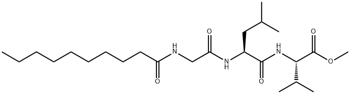 N-(1-Oxodecyl)-Gly-L-Leu-L-Val-OMe