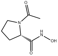 2-Pyrrolidinecarboxamide,1-acetyl-N-hydroxy-,(S)-(9CI)