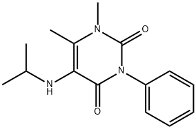 Uracil, 5-(isopropylamino)-1,6-dimethyl-3-phenyl-