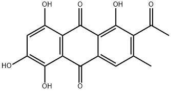 2-Acetyl-1,5,6,8-tetrahydroxy-3-methylanthraquinone