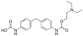 [Methylenebis(4,1-phenylene)]bis[carbamic acid 2-(diethylamino)ethyl] ester