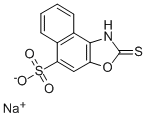 sodium 1,2-dihydro-2-thioxonaphth[1,2-d]oxazole-5-sulphonate