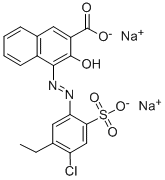 disodium 4-[(4-chloro-5-ethyl-2-sulphonatophenyl)azo]-3-hydroxy-2-naphthoate