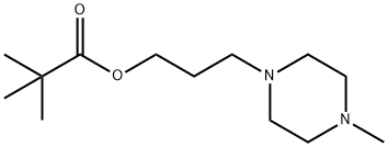 Pivalic acid 3-(4-methyl-1-piperazinyl)propyl ester