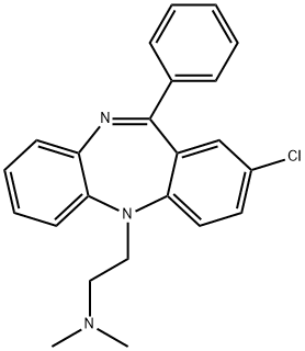2-Chloro-5-[2-(dimethylamino)ethyl]-11-phenyl-5H-dibenzo[b,e][1,4]diazepine
