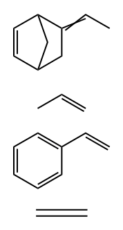 5-亚乙基环[2.2.1]庚-2-烯与乙烯、苯乙烯和1-丙烯的聚合物