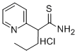 2-Pyridineacetamide, alpha-propylthio-, hydrochloride