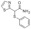 alpha-Phenylthio-2-thiazoleacetamide