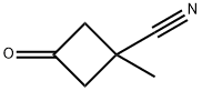 1-methyl-3-oxocyclobutane-1-carbonitrile