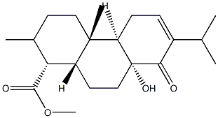 1-Phenanthrenecarboxylic acid, 1,2,3,4,4a,4b,5,8,8a,9,10,10a-dodecahyd ro-8a-hydroxy-1,4a-dimethyl-7-(1-methylethyl)-8-oxo-, methyl ester, [1 -(1alpha,4abeta,4balpha,8aalpha,10aalpha)]-
