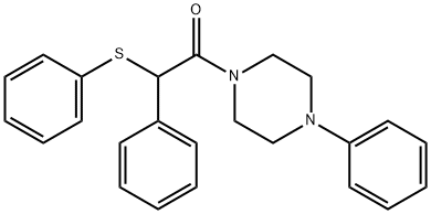 1-phenyl-4-[phenyl(phenylsulfanyl)acetyl]piperazine