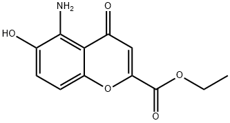 5-Amino-6-hydroxy-4-oxo-4H-1-benzopyran-2-carboxylic acid ethyl ester
